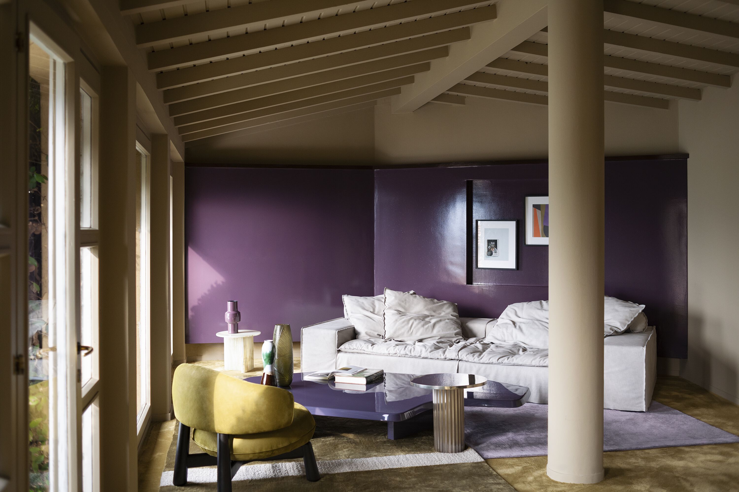 Кожаный диван Baxter MIAMI BEACH ARCH-00064319 - Вид №1