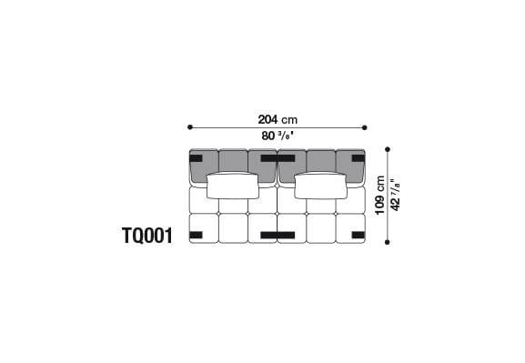 Модульный диван B&B Italia Tufty Time ARCH-00144354 - Вид №35