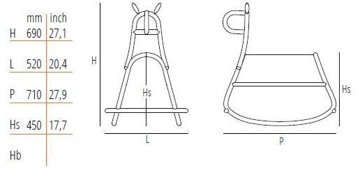 Wiener GTV Design Лошадка-качалка из бука sun-id-1406863 - Вид №9