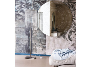 Торшер с кристаллами