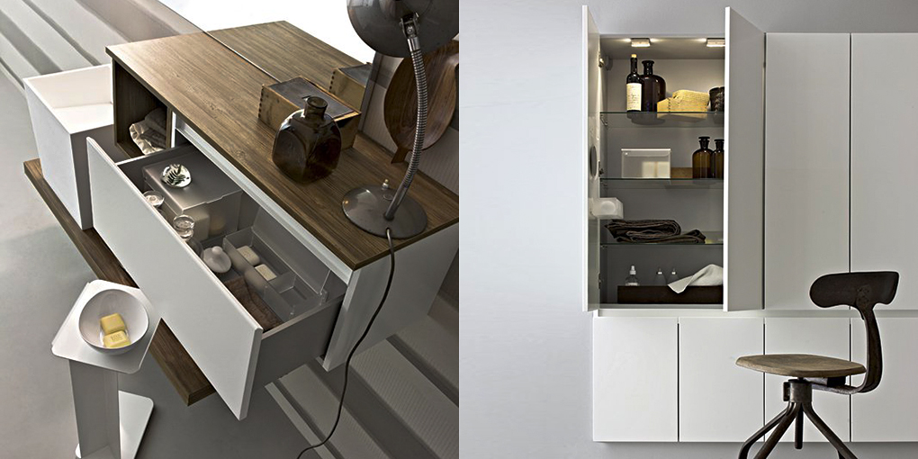 Комплект мебели для ванной комнаты Joy 58/59 Cerasa Joy JOY5859 - Вид №1