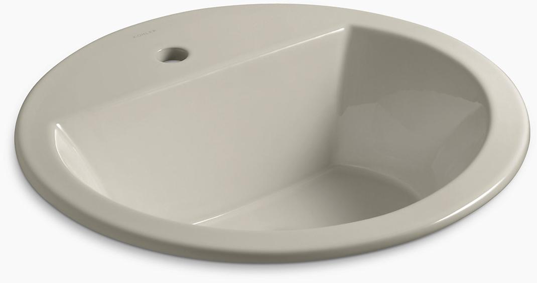 K-2714-1-G9 Накладная раковина на столешницу  прямоугольная Kohler 