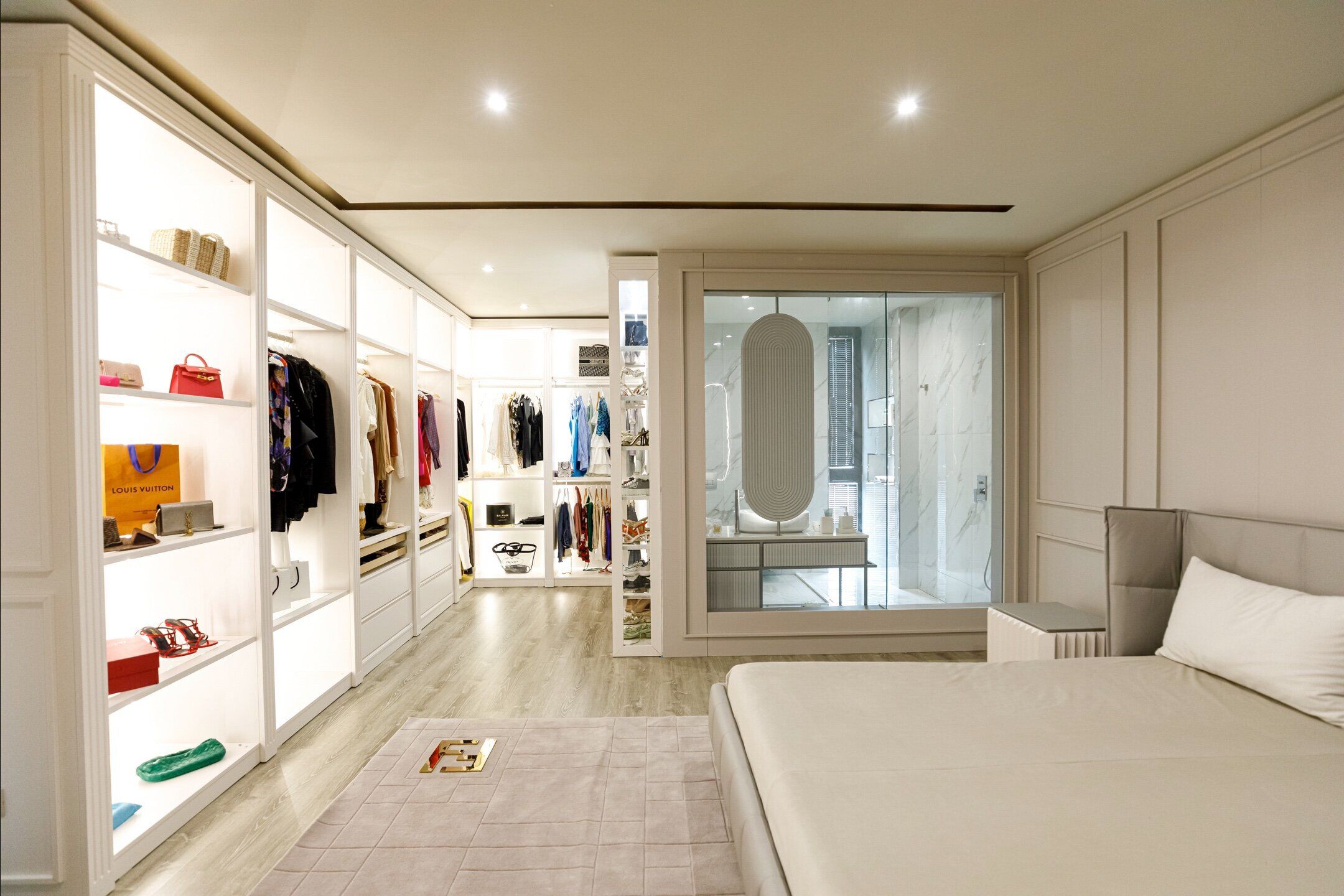 Квадратная прикроватная тумбочка из МДФ с ящиками ABLE GEORGINA ARCH-00124203 - Вид №7