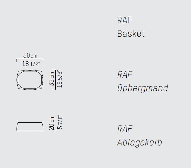 Корзина из ткани Piet Boon Raf ARCH-00062099 - Вид №2