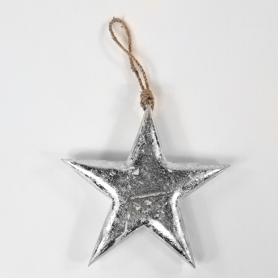 en_ny0014 Фигурка декоративная snow star, подвесная, 15х15х2,5 см EnjoyMe  - Вид №1