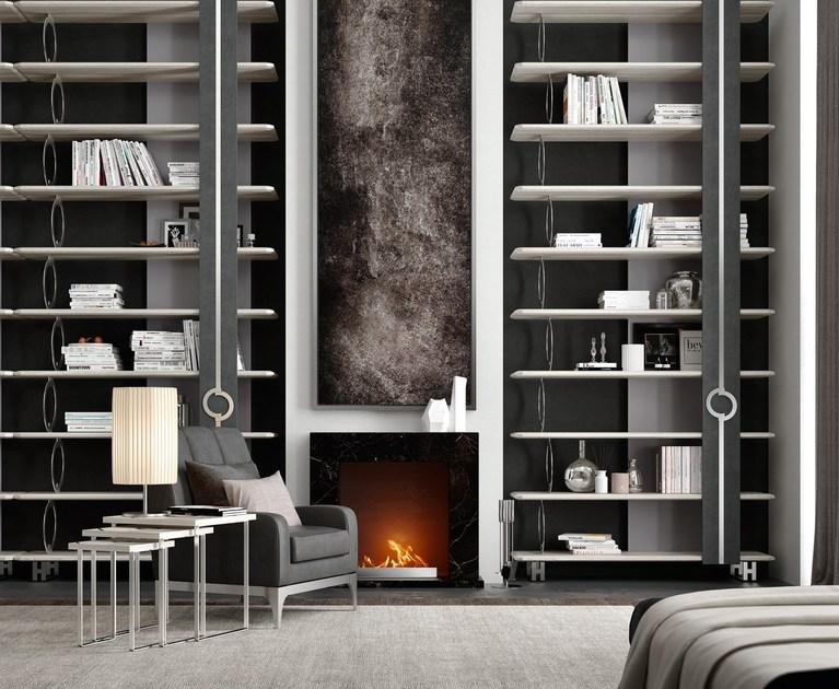 Caroti Кожаное кресло с подлокотниками Concept Art.141 - quartz - Вид №1