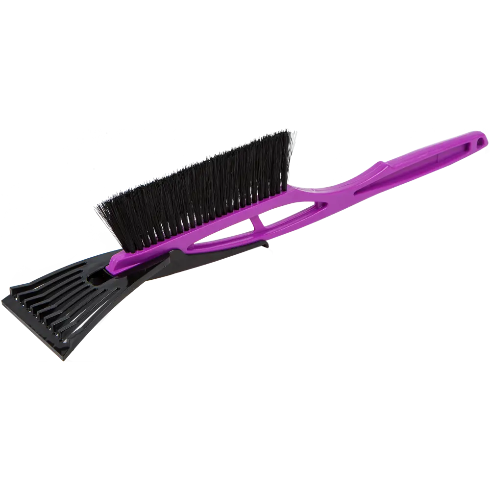 Щётка сметка для снега со скребком цвет фиолетовый 82061464 STLM-2093050 Santreyd 