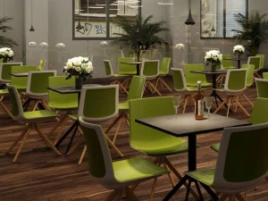 Ares Line Стул на козелке из ткани