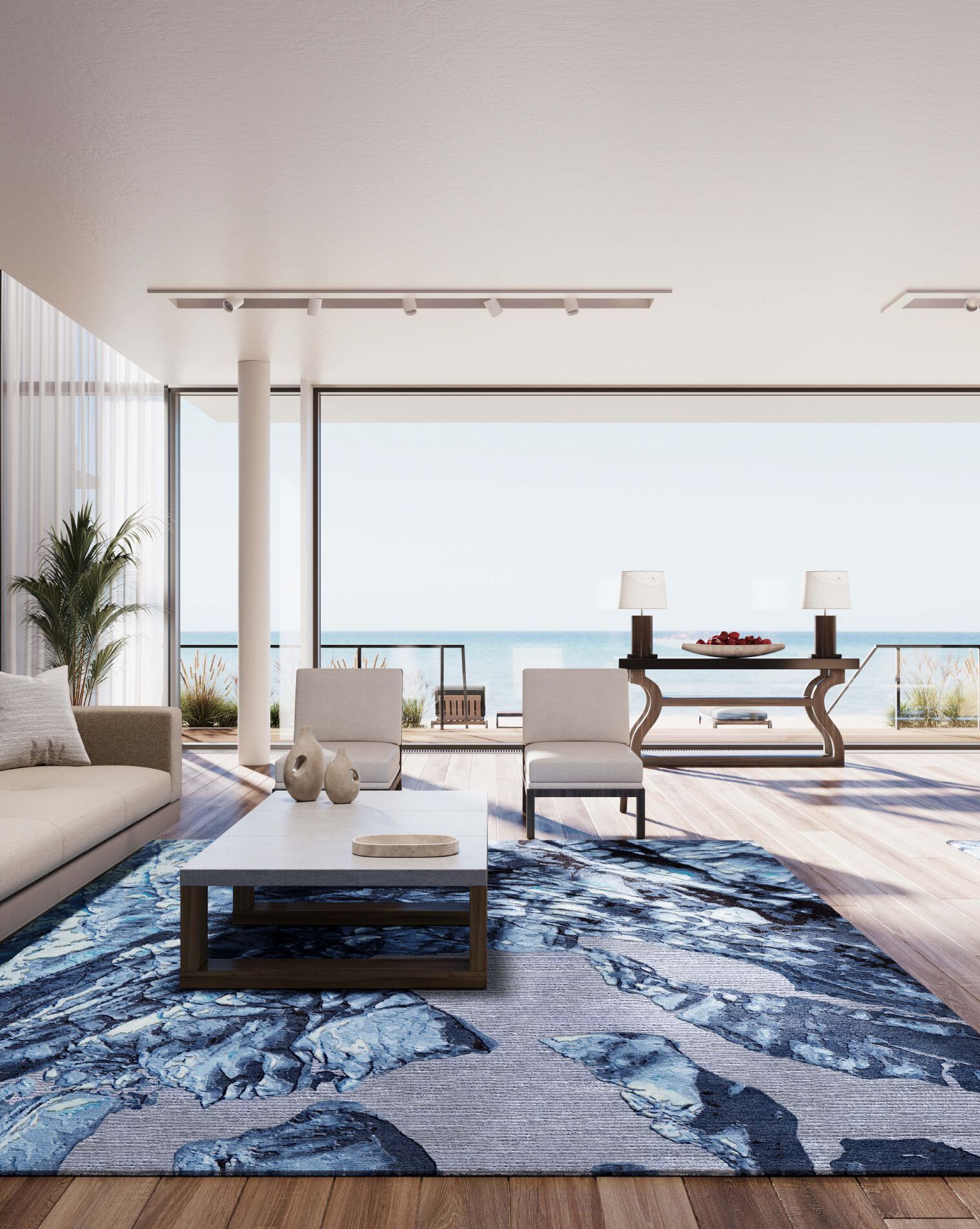 Прямоугольный ковер ручной работы Tapis Rouge Planet Earth ARCH-00151651 - Вид №1