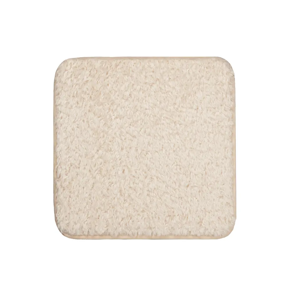 Коврик для туалета LEMER Havre - бежевый квадрат 50х50 см 89384887 STLM-1569649 - Вид №1