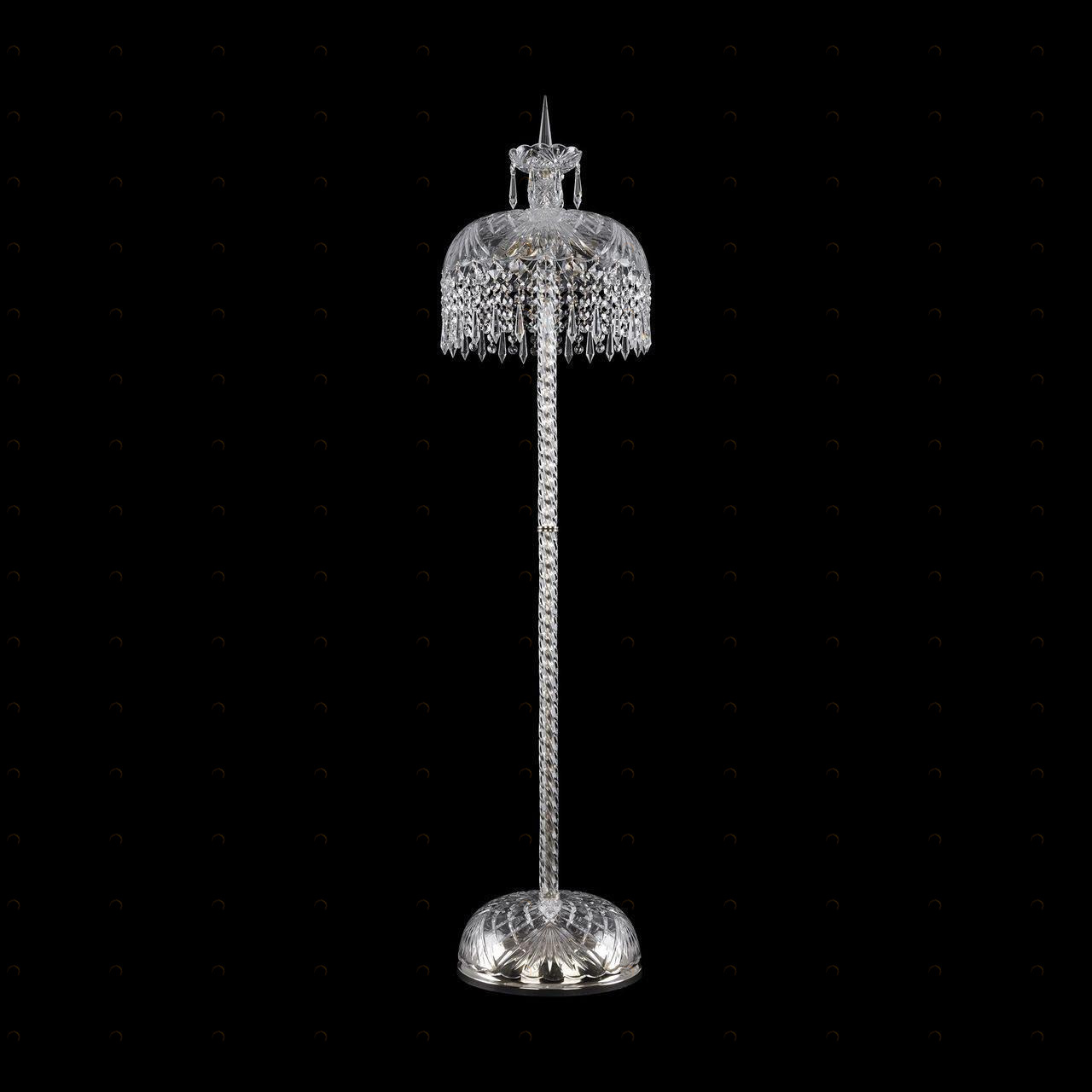 Торшер хрустальный на 6 ламп 145х35 см золотой Bohemia Ivele Drops 14781T2/35-145 G BOHEMIA IVELE ЭЛИТНЫЕ 00-3889491 Золото;прозрачный 