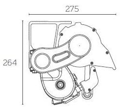 MV Living Маркиза со складным кронштейном и ящиком Tende a bracci con cassonetto sun-id-1457692 - Вид №2