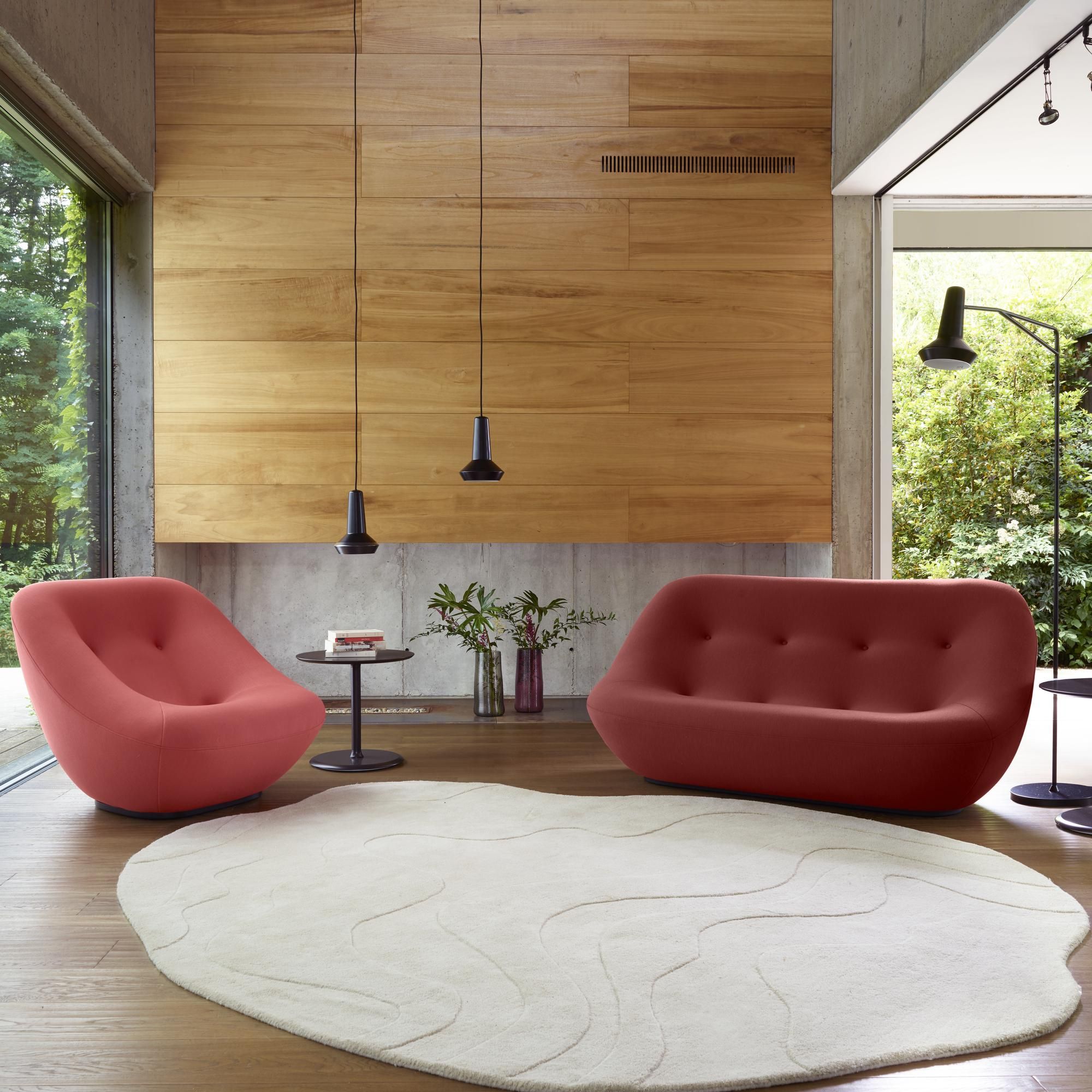 Круглый журнальный столик из МДФ Ligne Roset Elysee ARCH-00076847 - Вид №2