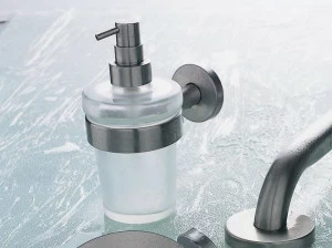 INDA® Настенный дозатор мыла из матового стекла Inox A1412a