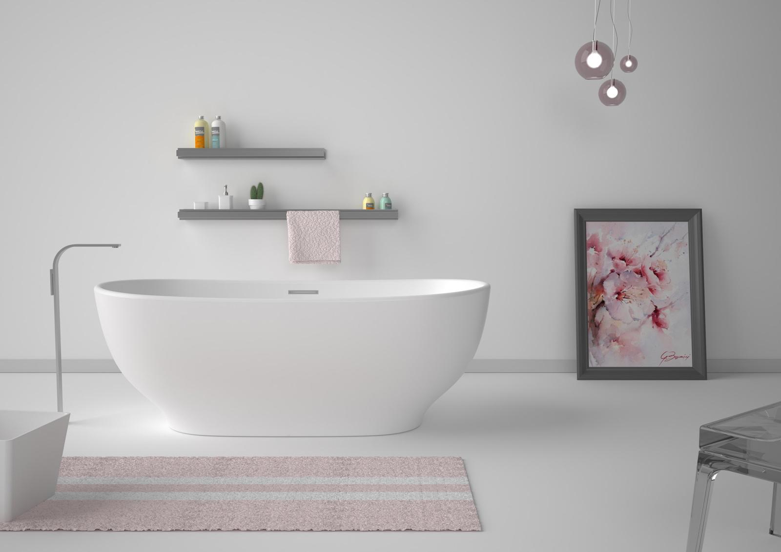 VAMO21 Акриловая ванна отдельностоящая GSG CERAMIC Moon - Вид №4