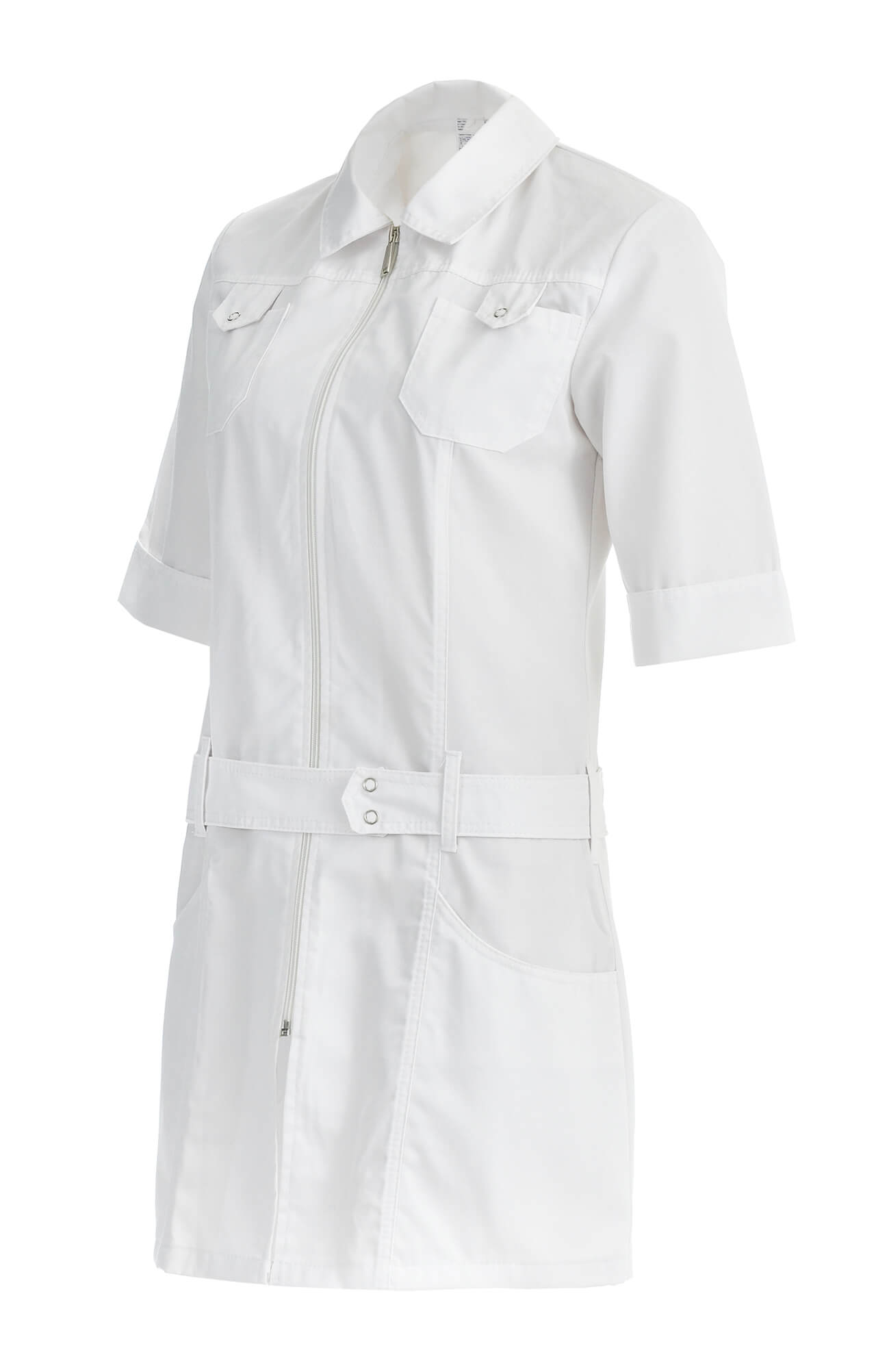 63790 Халат "Леди" женский белый  Медицинская одежда  размер 40/146-152 Спецодежда  - Вид №1