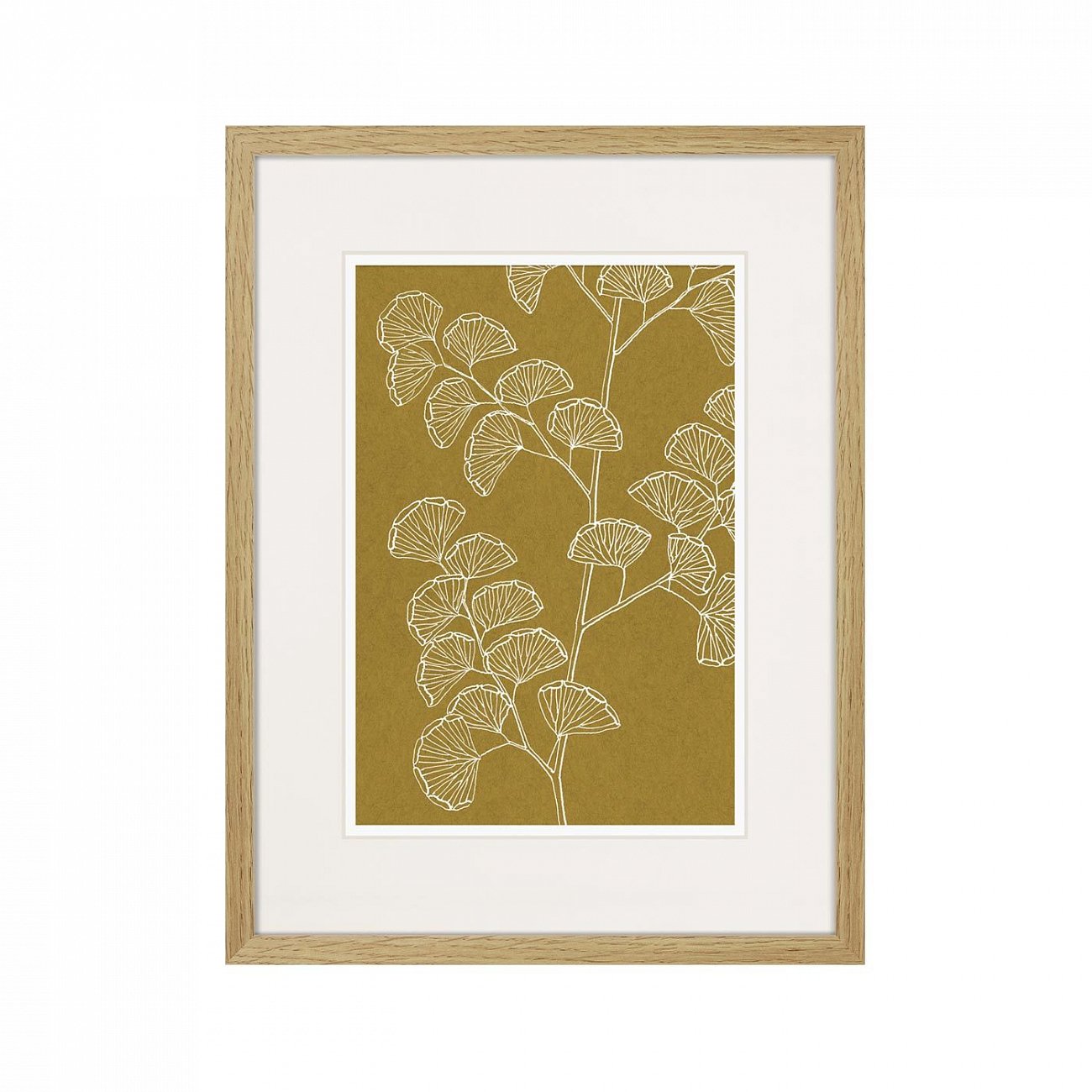 Картина 42х32 см The Fern Collection №30 КАРТИНЫ В КВАРТИРУ  00-3894679 Коричневый  - Вид №1