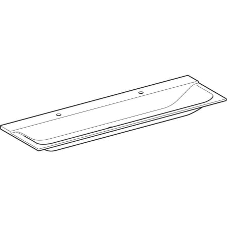 500.277.00.1 Встраиваемая раковина Geberit Xeno² Geberit  - Вид №11