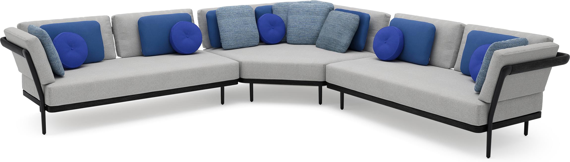 MNST297 Concept 9 teak nero черный Manutti Flex - Вид №1