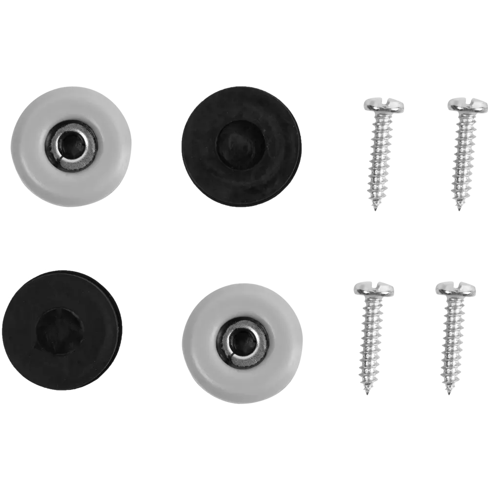 Набойки Standers PTFE 22 мм круглые пластик цвет серый 4 шт. 14155257 STLM-2033709  - Вид №1
