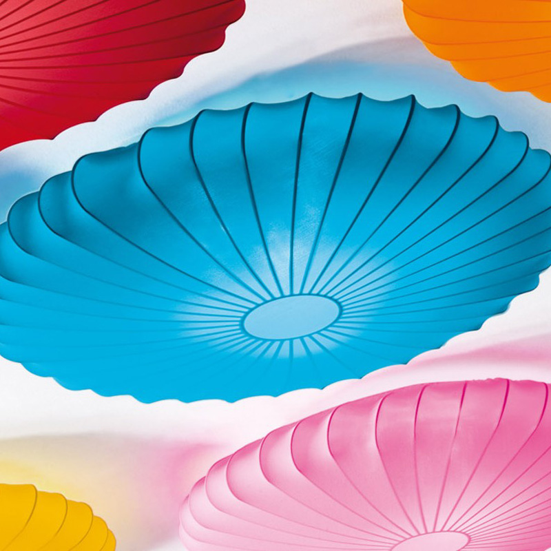 Светильник настенно-потолочный голубой PL Muse 80 Light blue PLMUSE80AZXXE27 AXO LIGHT  00-3882672 Голубой  - Вид №1