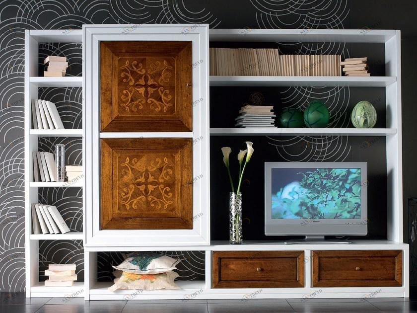 Cantiero Модульная деревянная стенка для хранения вещей Ca' venier Cv1008