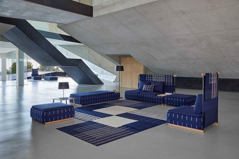 GAN Прямоугольный пуф из ткани Lan sun-id-1398972 - Вид №15