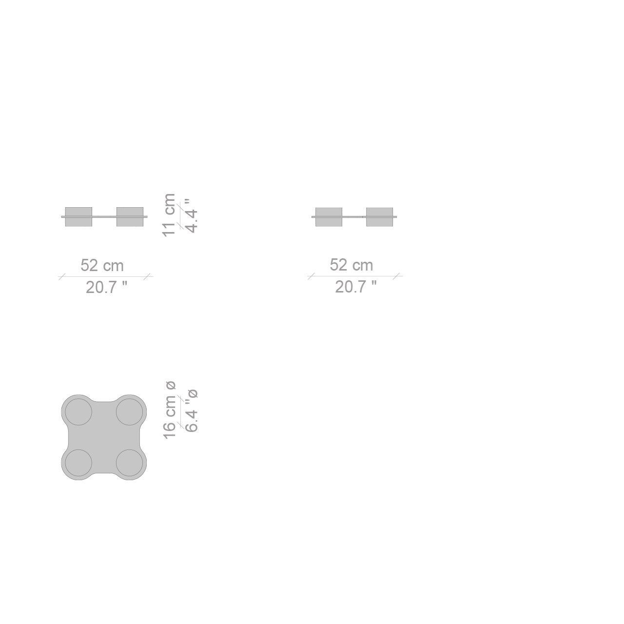 Журнальный столик из полиуретана CASSINA MODULAR IMAGINATION ARCH-00084361 - Вид №14