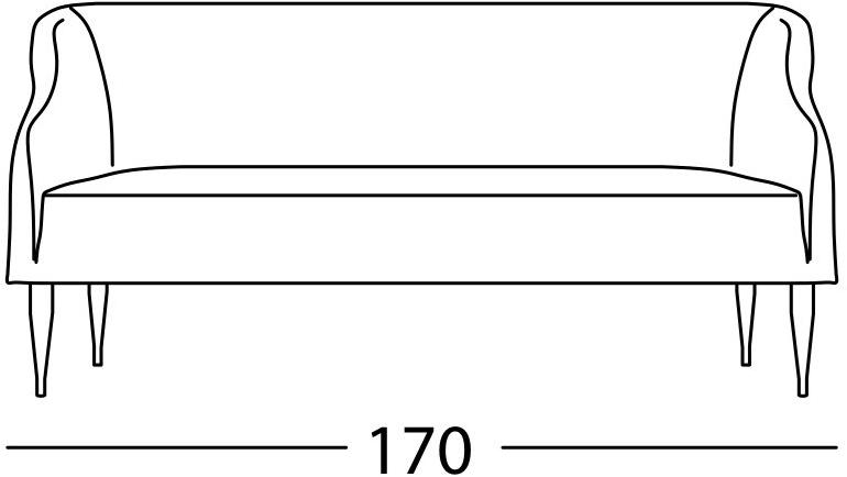 Marac 2-х местный кожаный диван Wiston sun-id-1383935 - Вид №5