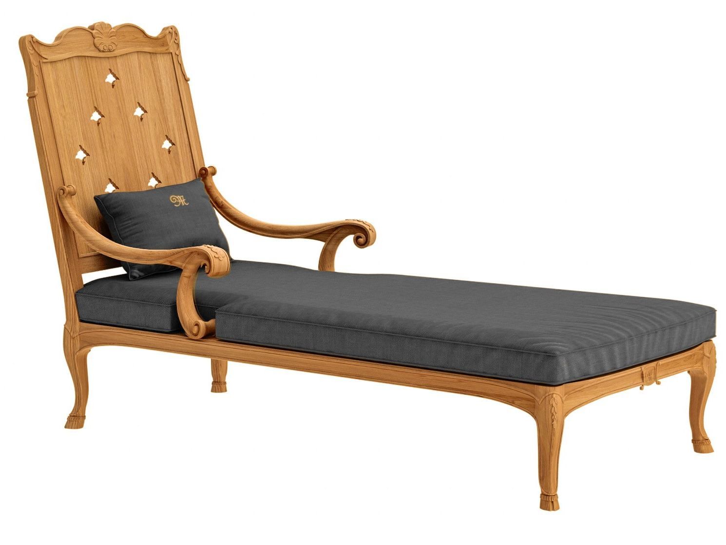 Chaise longue in teak ASTELLO Флер де Лис ARCH-00151428
