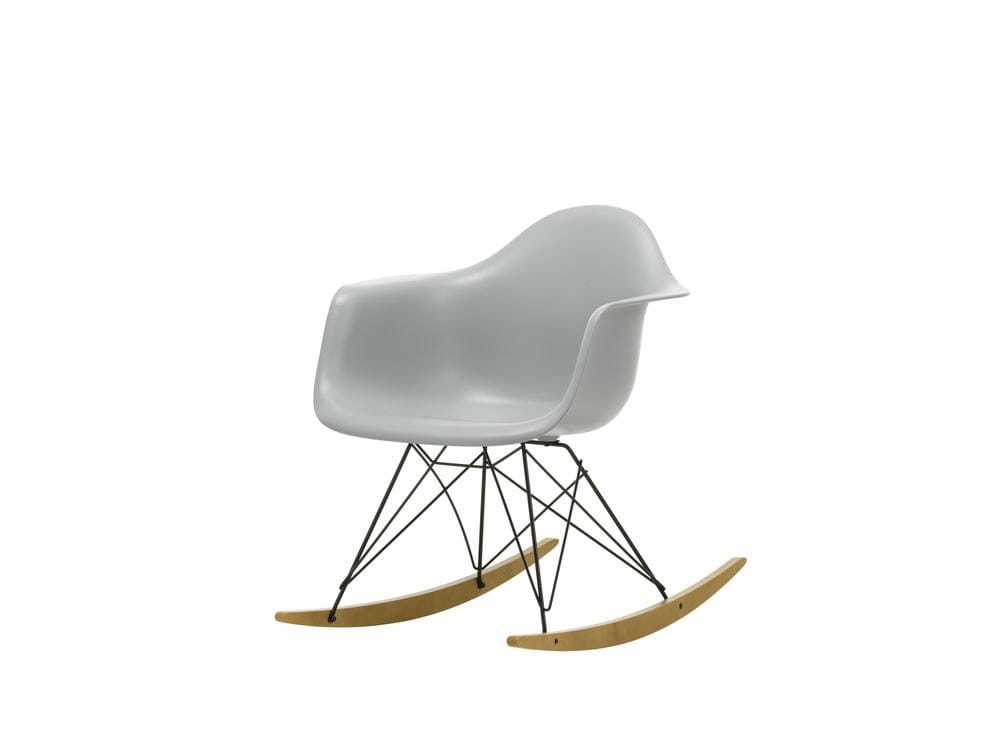 Мягкое тканевое кресло-качалка с подлокотниками VITRA Eames Plastic Chair ARCH-00023828 - Вид №120