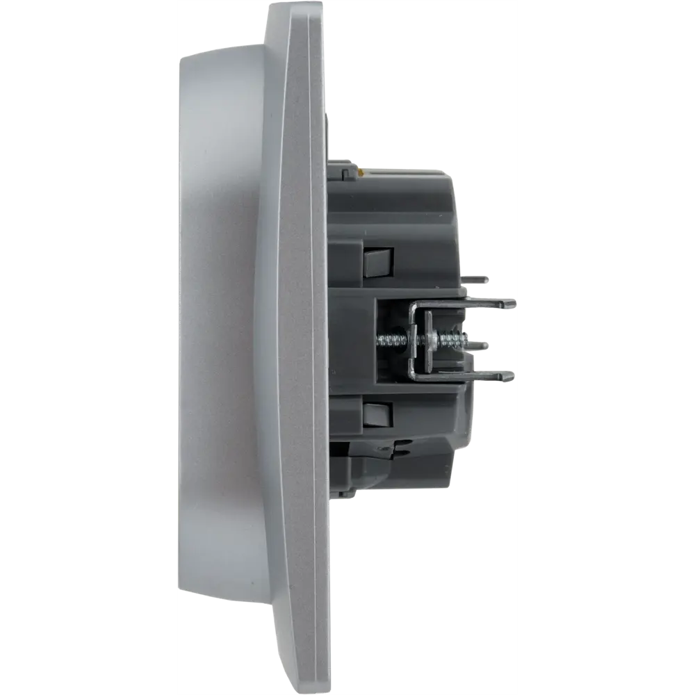 Legrand Etika — двойная розетка с заземлением в алюминиевом исполнении 82496555 STLM-0028728 - Вид №3
