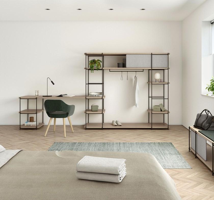 Momocca Книжный шкаф с письменным столом Julia Jo04 - Вид №2