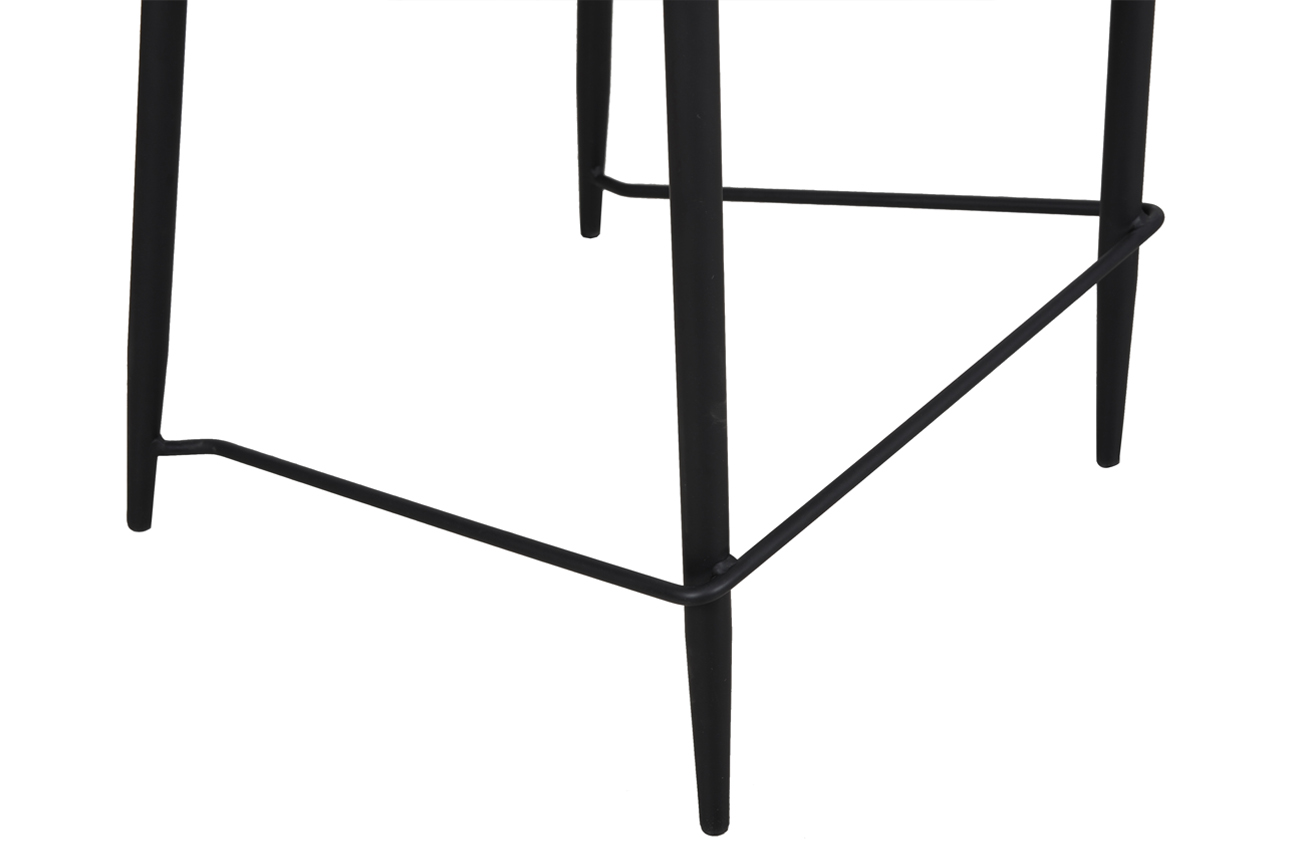 Стул барный серо-бежевый, экокожа 47х52х96см GARDA DECOR  266815 Бежевый  - Вид №5