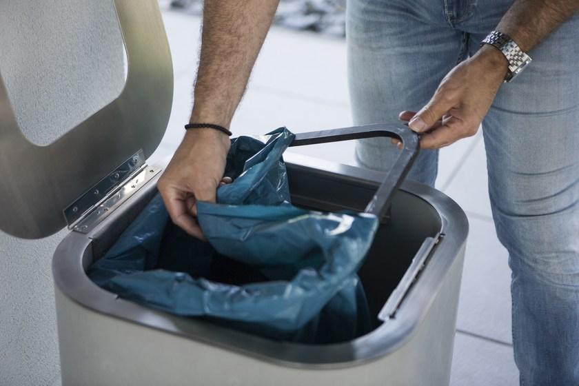 CO33 Бетонный мусорный бак Opus O7.1 - Вид №3