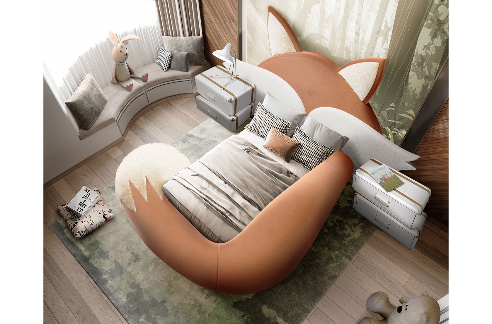 CIST200 Настольная лампа в детскую Диана Circu  - Вид №20