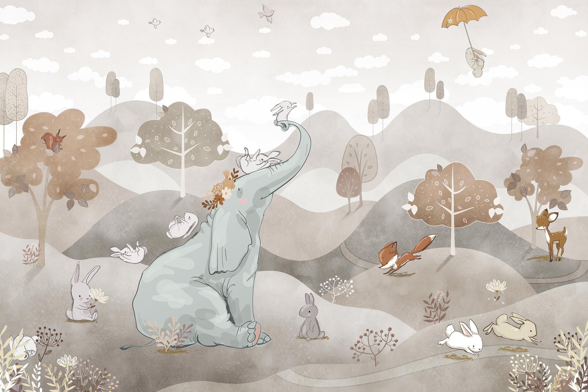 Панорамные обои для детей Rimura 2025 ARCH-00052222 - Вид №8