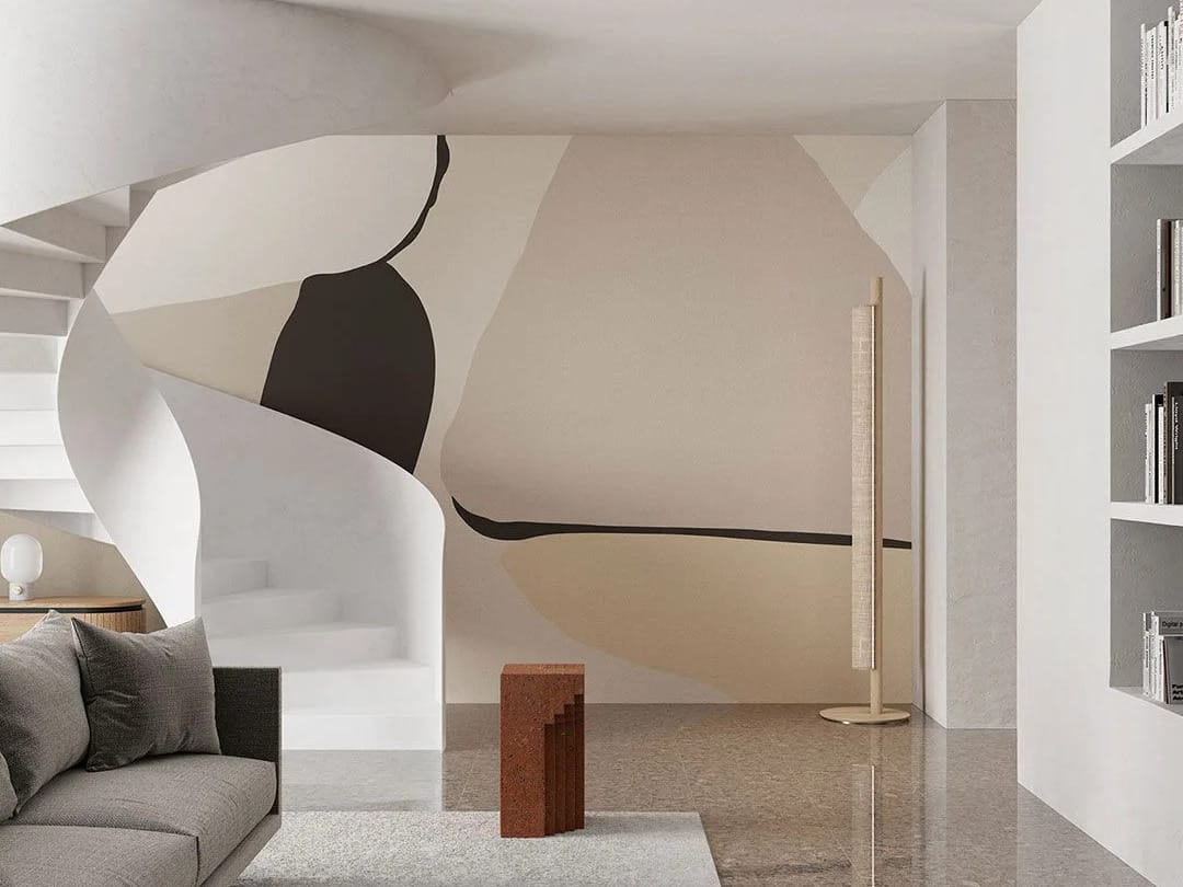 Обои с цифровой печатью Inkiostro Bianco Monochrome ARCH-00144560