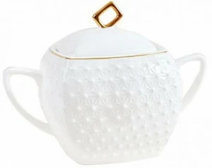 Сахарница с ручками The snow Queen 500 мл КОРАЛЛ THE SNOW QUEEN 029645 Белый