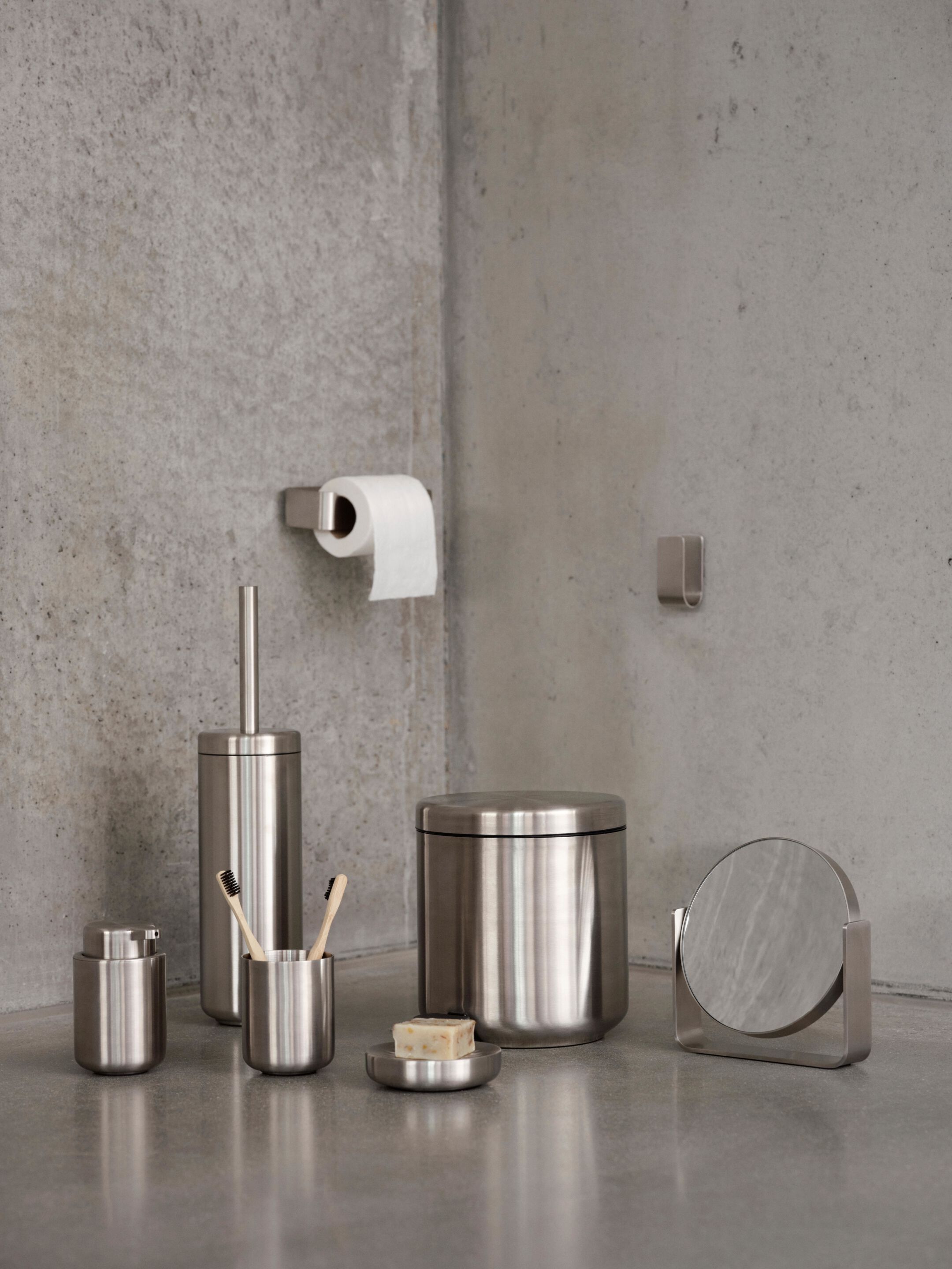 Держатель рулона из нержавеющей стали ZONE DENMARK Ume ARCH-00116360 - Вид №4