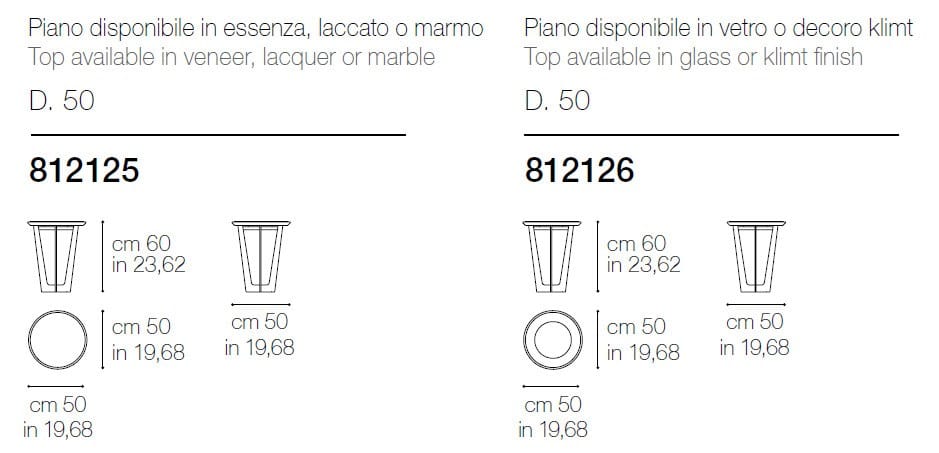 Круглый журнальный столик для гостиной Grilli Octopus ARCH-00141173 - Вид №3