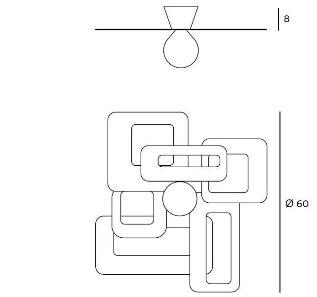Gibas Люстра Kuadra 173/76 - Вид №4