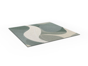 Полиамидный квадратный узорчатый ковер