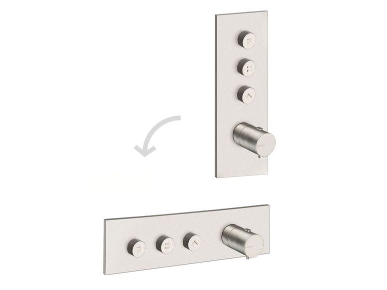 Встраиваемый термостатический смеситель для душа / ванны с 4 отверстиями CRISTINA Rubinetterie Термостатические смесители-Inox collection ARCH-00079222 - Вид №1