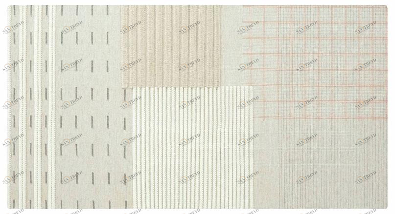 GAN Прямоугольный шерстяной коврик Lan sun-id-1352884