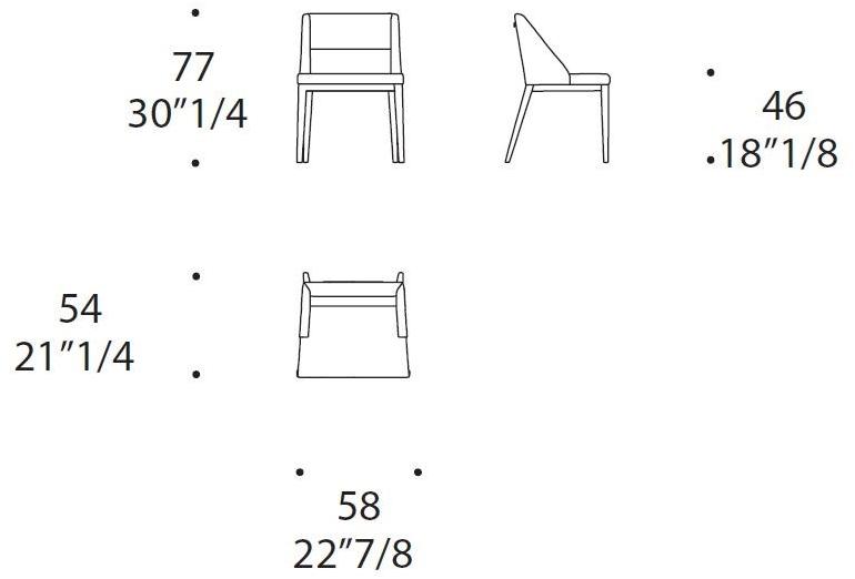 Reflex Стул из ткани с подлокотниками sun-id-1393981 - Вид №6