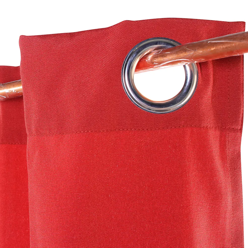 Штора на люверсах «Элема» 140х280 см цвет оранжевый INSPIRE STLM-2133609 - Вид №3