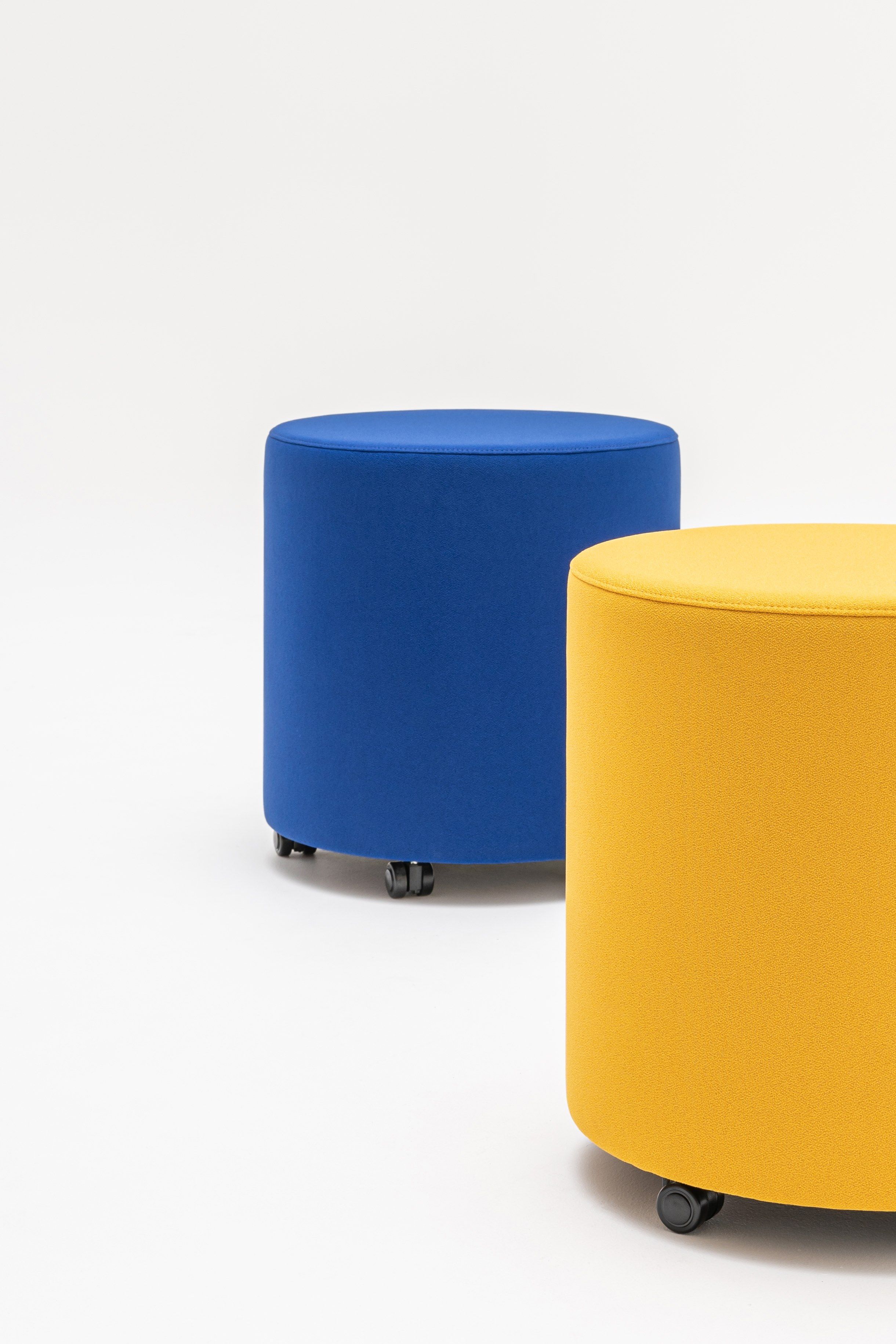 Круглый пуф из ткани MDD Mix ARCH-00032658 - Вид №43