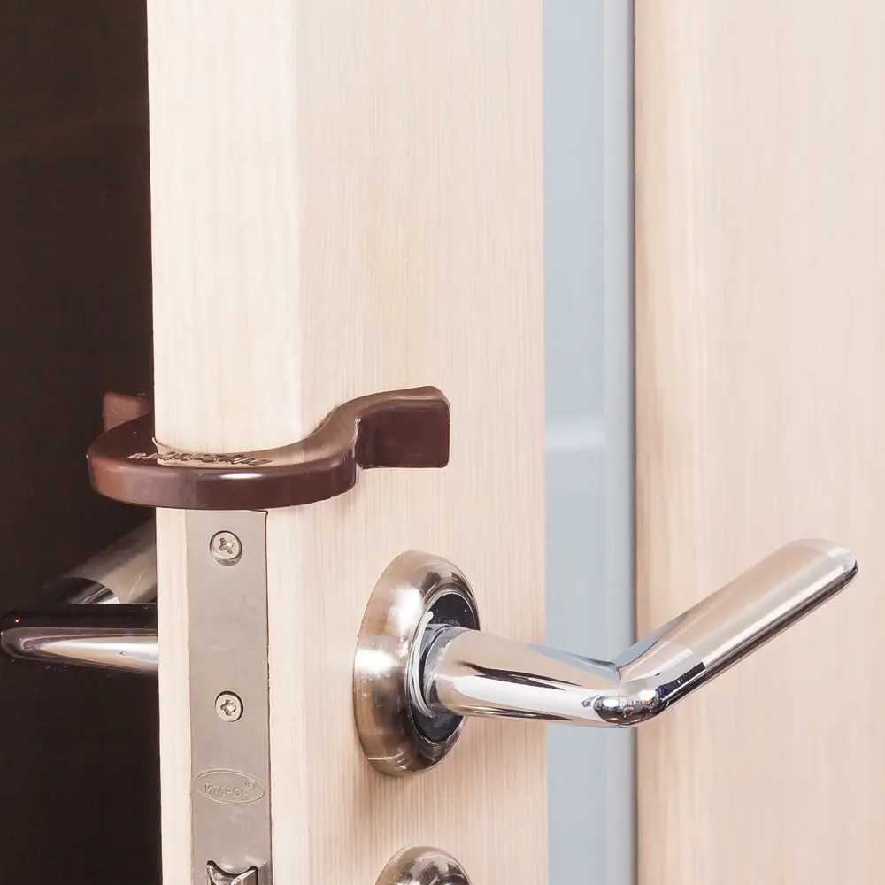 100 % BABY SAFETY Стопор дверной «Подкова» коричневый, 2 шт - защита от ударов 85637745 STLM-0064904 - Вид №8