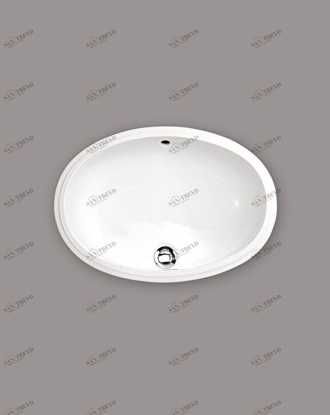RALILY460 Встроенная раковина под столешницу овальная Devon&Devon 